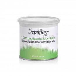 DEPILFLAX 100 WAX FOR DEPILATION OLIVE CAN 500ML