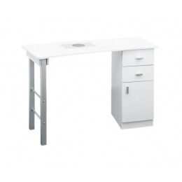DESK GIOVANNI DM135P WHITE WITH AN ABSORBER