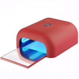 36W UV LAMP TIMER SOFT RED WITH AN EXTENDABLE BOTTOM