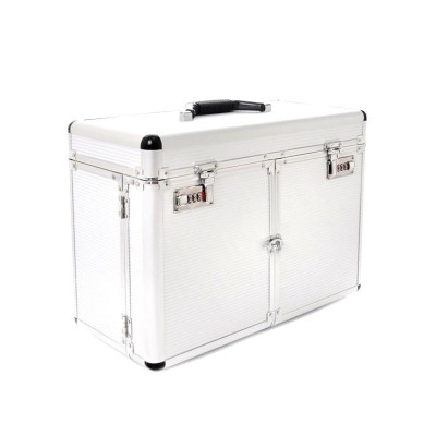 COSMETIC CASE S - LARGE SILVER