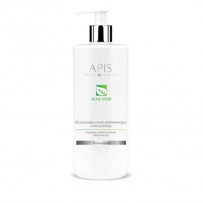 APIS Acne-Stop cleansing tonic anti-bact. with green tea 500ml