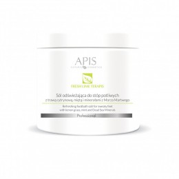 APIS Fresh Lime terApis salt for sweating feet with lemongrass 650g