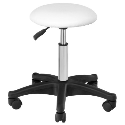 COSMETIC STOOL AM-312 WHITE