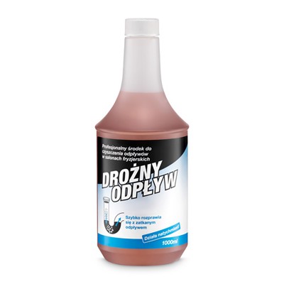 BARBICIDE WAY OUTLET Liquid for clearing drains in cosmetics and hairdressing salons 1000ml
