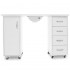 DESK 2027 WHITE TWO CABINETS WITH ABSORBER