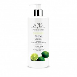 APIS Fresh Lime terApis gel lime mask for feet with glycolic acid and urea 500ml
