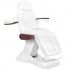ELECTRIC COSMETIC ARMCHAIR. LUX WHITE / MAHONY 3M