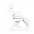 ELECTRIC COSMETIC ARMCHAIR. LUX 4M WHITE WITH A CRANK