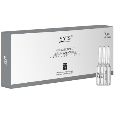 Syis ampoules with snail slime HELIX EXTRACT SERUM 10x3ML