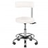 COSMETIC STOOL A-123B WHITE