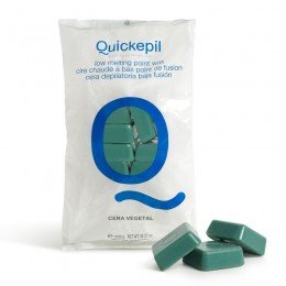 QUICKEPIL REMOVAL WAX FOR HANDLESS DEPILATION VEGETAL 1 KG GREEN
