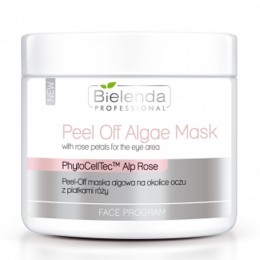 BIELENDA Peel-off algae mask for the eye area with rose petals 90g