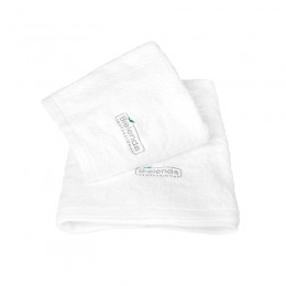 BIELENDA Terry towel with LOGO 50 x 100 - white