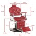 GABBIANO BARBER ARMCHAIR RED PREMIER