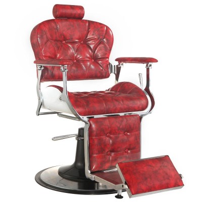 GABBIANO BARBER ARMCHAIR RED PREMIER