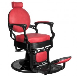 GABBIANO BARBER CHAIR PRESIDENT RED