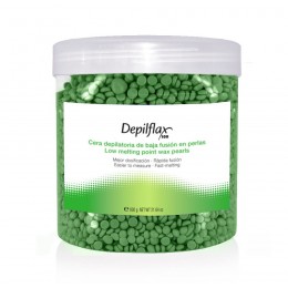 DEPILFLAX HANDLESS WAX FOR DEPILATION OF PEARLS 600G VEGE