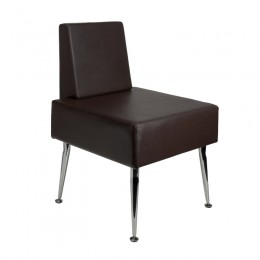 GABBIANO CHAIR FOR WAITING ROOM D-23 BROWN