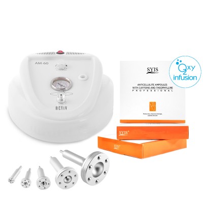 AM60 MICRODERMABRASION DEVICE + CELLULOGY + SYIS COSMETICS