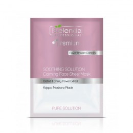 BIELENDA PURE SOLUTION FACE SHEET MASK Soothing mask in sheets 25g
