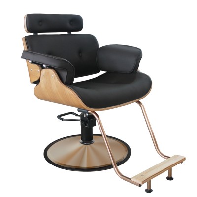 GABBIANO HAIRDRESSING CHAIR BLACK FLORENCE