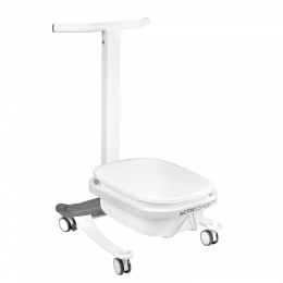 PEDICURE COMFORT SHOWER TRAY WITH WHEELS WITH LIFT FACTION