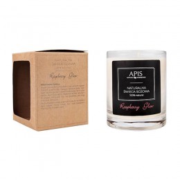 APIS Natural Raspberry Glow Soy Candle 220g