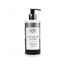 APIS Cleansing face wash gel with active carbon 300ml