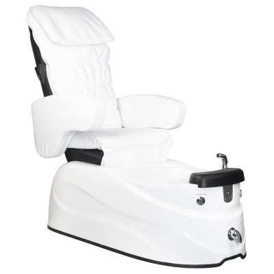 ARMCHAIR PEDICURE SPA AS-122 WHITE WITH MASSAGE FUNCTION