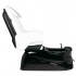 ARMCHAIR PEDICURE SPA AS-122 WHITE-BLACK WITH MASSAGE FUNCTION