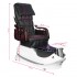ARMCHAIR PEDICURE SPA AS-261 BLACK AND WHITE WITH MASSAGE FUNCTION