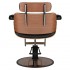 GABBIANO HAIRDRESSING CHAIR FLORENCE BLACK NUT