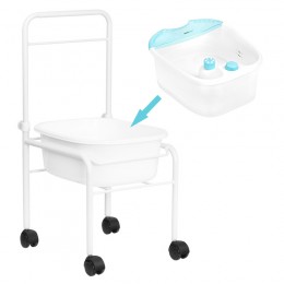 SET PEDICURE SHOWER TRAY WHITE + FOOT MASSER FOOT MASSAGER WITH TEMP. AM-506A